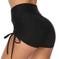 high-waisted compression shorts | seamless workout shorts | moisture-wicking fabric | ultrasonic cleaning