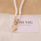 sterling silver necklace | freshwater pearl pendant | vintage style jewelry | energy saving