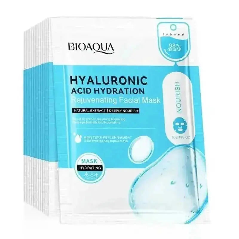 BIOAQUA Hyaluronic Acid Face Mask skincare Moisturizing Anti Acne - Meifu Market