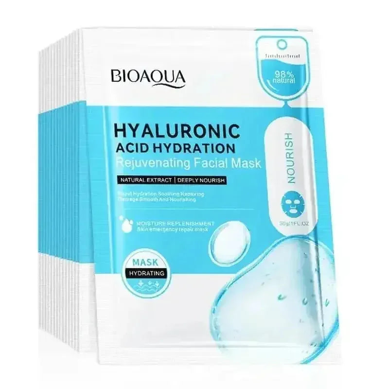 BIOAQUA Hyaluronic Acid Face Mask skincare Moisturizing Anti Acne - Meifu Market