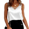 Women's Crossover V-Neck Sleeveless Tank Top - Meifu Market