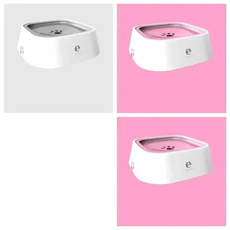 l pet water bowl | floating dog bowl | anti-spill water feeder | energy saving
