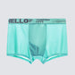 Popular HELLO Ice Silk Men's Underwear Youth Boxer Meifu Market