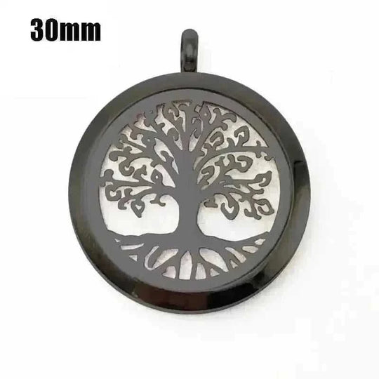 stainless steel magnetic necklace | aromatherapy diffuser pendant | essential oil necklace for women | energy saving