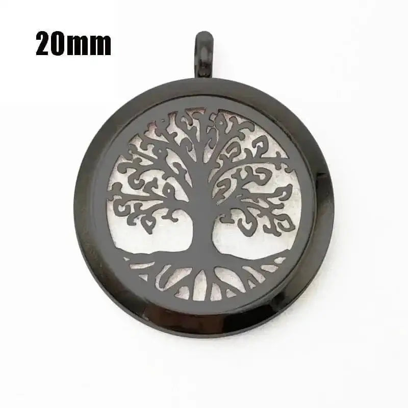 aromatherapy essential oil necklace | magnetic clasp closure | portable personal diffuser | energy saving