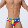 Flower Colorful Printing Swim Briefs Meifu Market