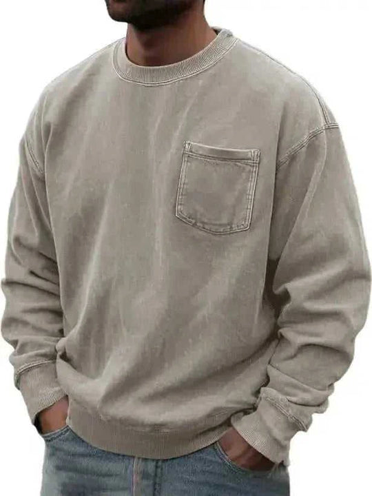 merino wool sweater | lightweight cashmere pullover | slim fit mens sweater | ultrasonic cleaning