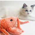 Pet Toys Electric Jumping Shrimp USB Charging Simulation Lobster Funny Cat Plush Pets Toy Meifu Market