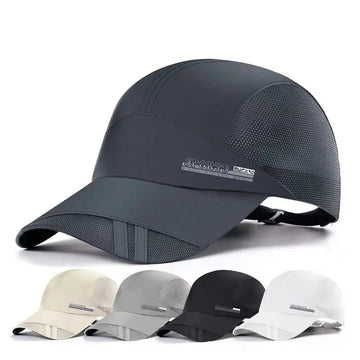 breathable mesh cap | quick-drying summer hat | outdoor sports sunshade cap | ultrasonic cleaning