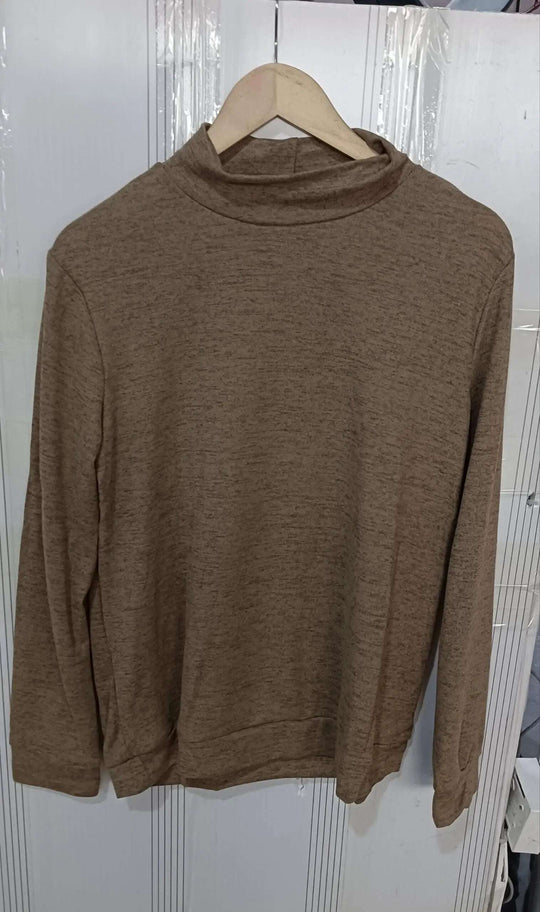 Fashion Long Sleeve Pullover Sweater Fall And Winter Fashion Solid Color Knitted Tops For Women Clothing Meifu Market