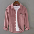 heavyweight corduroy shirt | relaxed fit mens shirt | vintage style shirt | ultrasonic cleaning