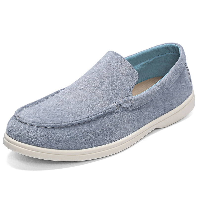 Slip-on Suede Loafers Shoe Cover Lazy Feet Meifu Market