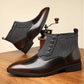 British Style Retro Business Formal Wear Leather Shoes Men's Versatile Meifu Market