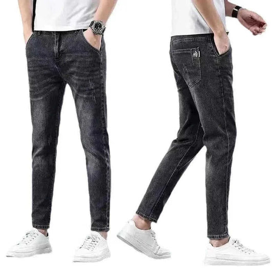 stretch denim jeans for men | lightweight summer jeans | breathable thin jeans | ultrasonic cleaning