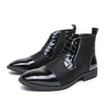 New Leather Boots Fashion Men's Business Formal Leather Shoes Meifu Market