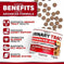 Dog UTI Treatment 170 Treats Cranberry Supplement For Dogs Bladder Control For Dogs 1PC - in use demonstration