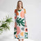 pleated midi dress | floral print dress | comfortable maxi dress | ultrasonic cleaning