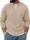 Mens FallWinter Two-Piece Crew-Neck Long-Sleeve Top M - complete package contents