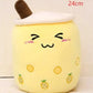 Cute Fruit Drink Plush Stuffed Soft Strawberry Milk Tea Plush Boba Tea Cup Toy Bubble Tea Pillow Cushion Kids Gift Meifu Market