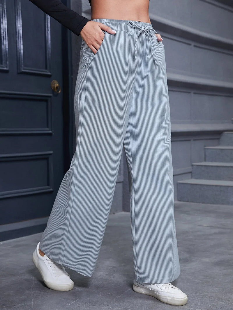 Women's Fashionable Wide Leg Pants Meifu Market