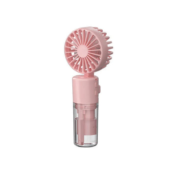 portable handheld spray fan | 4-speed mist fan | usb charging mini fan | ultrasonic cleaning