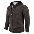 fleece-lined knitwear | lightweight mens sweater | cold weather hoodie | ultrasonic cleaning