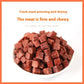 Dog Snacks Dried Beef Cubes Wholesale Pet Snacks Chicken Grain Dog Training Reward Teddy Meat Cube Manufacturer Meifu Market