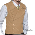 victorian double-breasted vest | woolen suit vest for men | three-piece suit accessory | energy saving