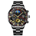 stainless steel case | office wear timepiece | free shipping offer | energy saving