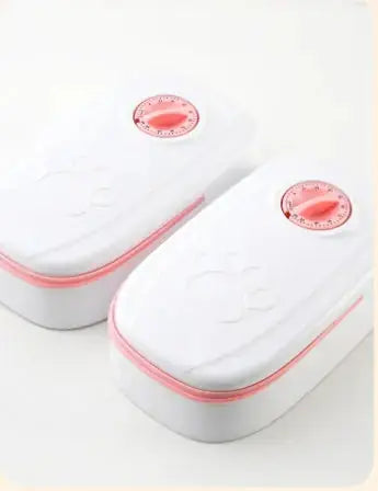 Automatic Pet Feeder Smart Food Dispenser For Cats Dogs Timer Stainless Steel Bowl Auto Dog Cat Pet Feeding Pets Supplies Meifu Market