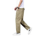 stretch cotton fabric | elastic waistband with drawstring | relaxed fit trousers | ultrasonic cleaning