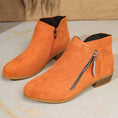 Suede European And American Style Women's Ankle Boots Meifu Market