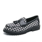 Business Fringed Leather Shoes Men's All-match Slip-on Meifu Market