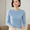 cotton-blend knit fabric | oversized fit long sleeve | breathable loose sweater | ultrasonic cleaning