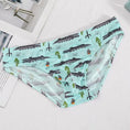 Briefs Printed Ice Silk Underwear Breathable Refreshing Thin Panties Meifu Market