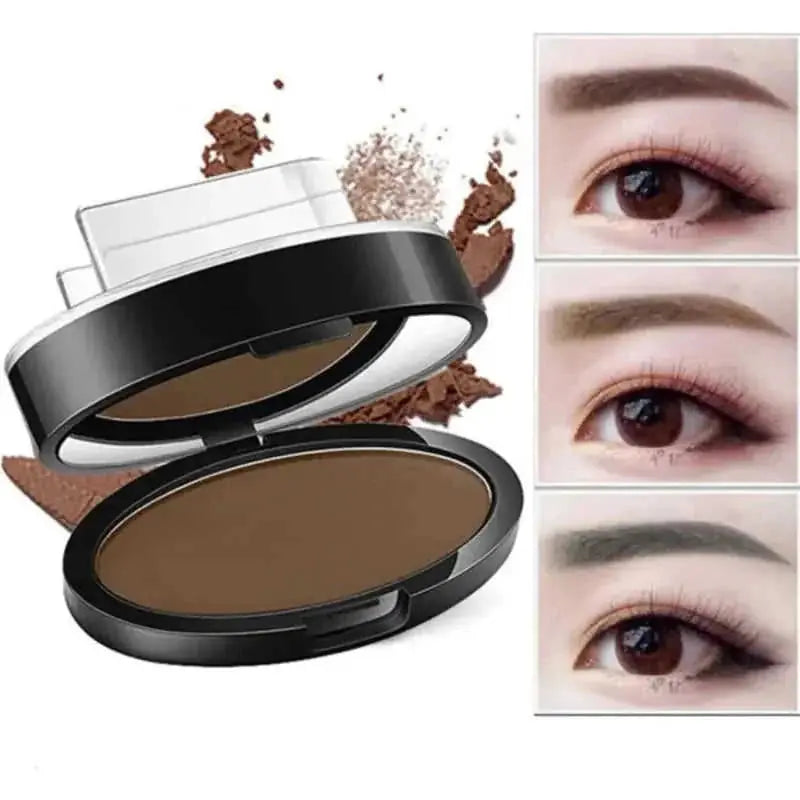 Eyebrow Powder Stamp Tint Stencil Kit Cosmetics Professional Makeup Waterproof Eye Brow Stamp Lift Eyebrow Enhancers Stenc...