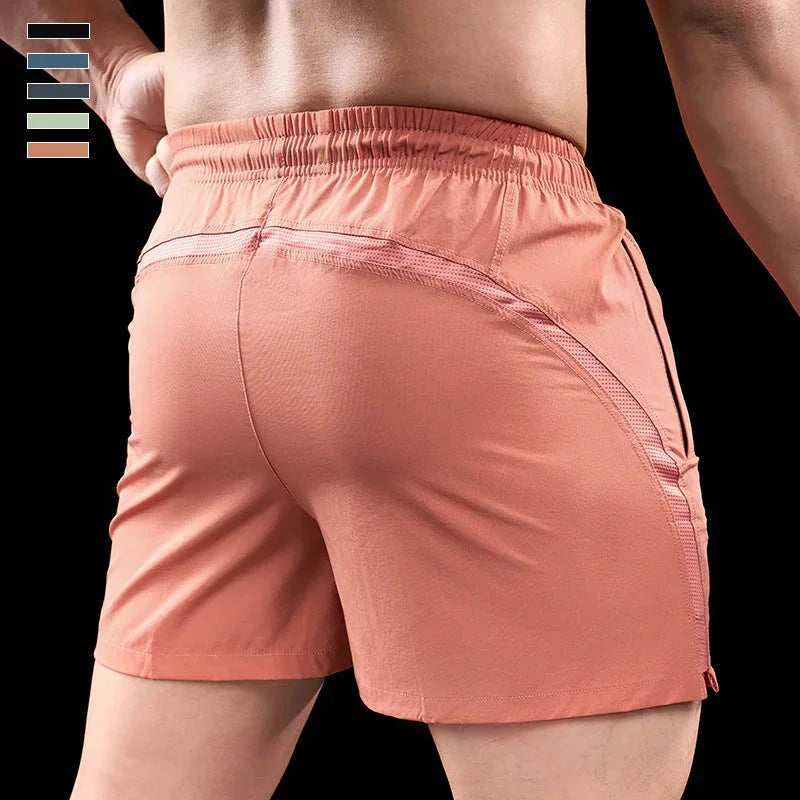 quick-dry fabric shorts | lightweight running shorts men | 5-inch inseam athletic shorts | energy saving