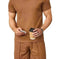 2pcs Set Men V Neck Polo Shirt Lapel Short Sleeve Men's Suit Waffle Style Casual Fashion T-Shirt Summer - view 7...