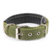 Pp Braid Lined Polypropylene PET Foam Dog Collar Black - color variant display