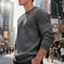 fleece-lined construction | loose fit sweater | cotton blend material | energy saving