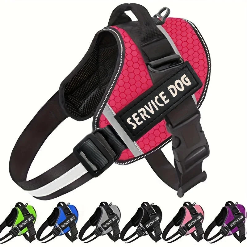 reflective dog vest harness | comfortable mesh dog harness | safety pet vest | ultrasonic cleaning
