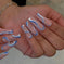 acrylic nail tips | short coffin nails | press on nails | ultrasonic cleaning