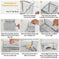Humane Rat Trap Cage 2 Pack - Live Mouse Rodent Trap Galvanized Steel Catch Release Meifu Market