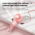 portable handheld spray fan | 4-speed mist fan | usb charging mini fan | ultrasonic cleaning
