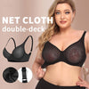 Women's Sexy Ultra-thin See-through Plus Size Underwear Bra 