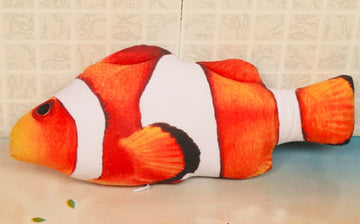 Electric Fish Cat Toy - Jumping Simulation Interactive USB Rechargeable