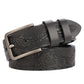Carved Craft Men's Belt Fashion Cattlehide Leather Pant Belt Meifu Market