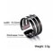 stainless steel adjustable ring | unisex geometric ring | titanium steel minimalist ring | energy saving