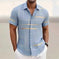 quick-dry fabric shirt | wrinkle-resistant dress shirt | long sleeve casual shirt | ultrasonic cleaning