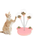 Pet Feeder Cat Toy Pets Leaking Food Ball Self-Playing Tumbler Funny Swing Feeder Puzzle Toys Playing Training Dispenser Bowl Meifu Market